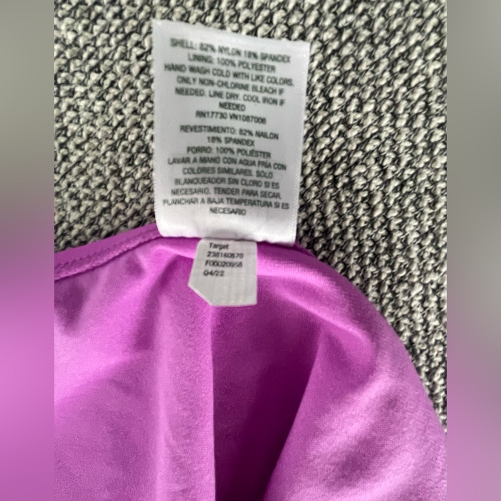 Wild Fable Purple Bikini Swimwear Classic Cut - Picture 5 of 7